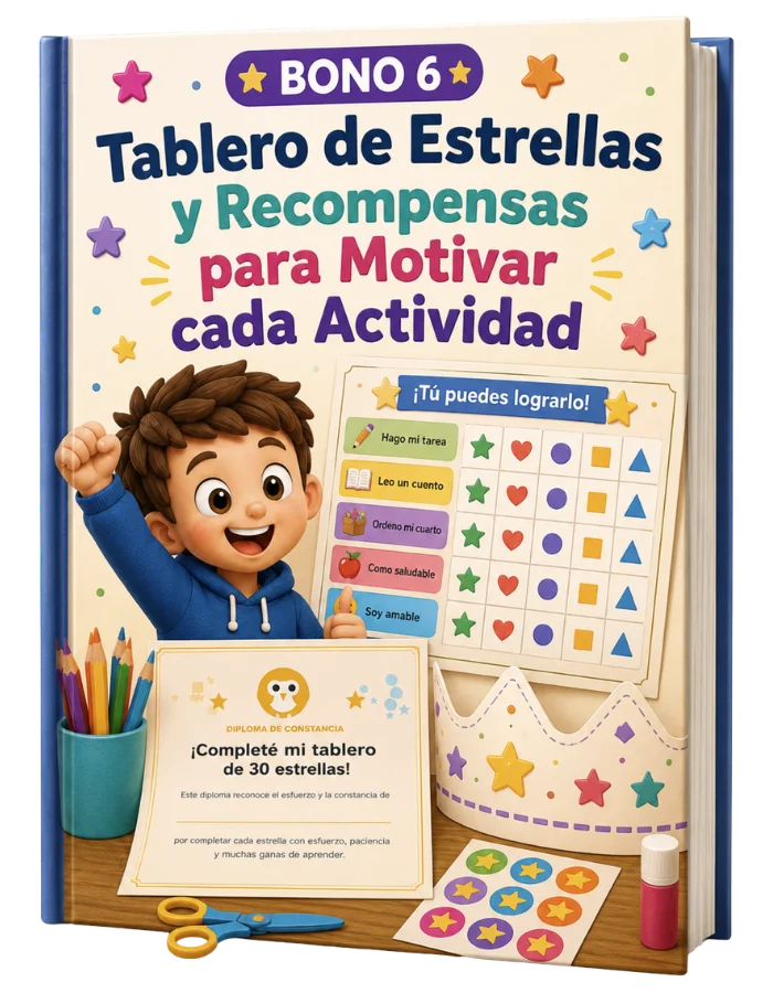 Mockup del bono Tablero de estrellas y recompensas